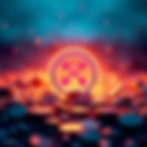 Ripple logo with 1 billion XRP tokens being unlocked