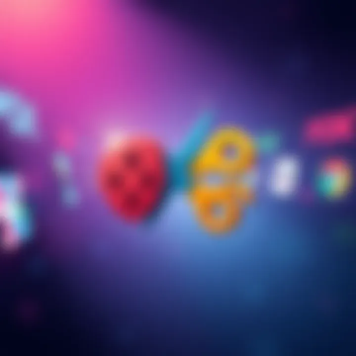 A colorful logo featuring the iconic symbols of rock, paper, and scissors arranged playfully, representing the upcoming mini-game.