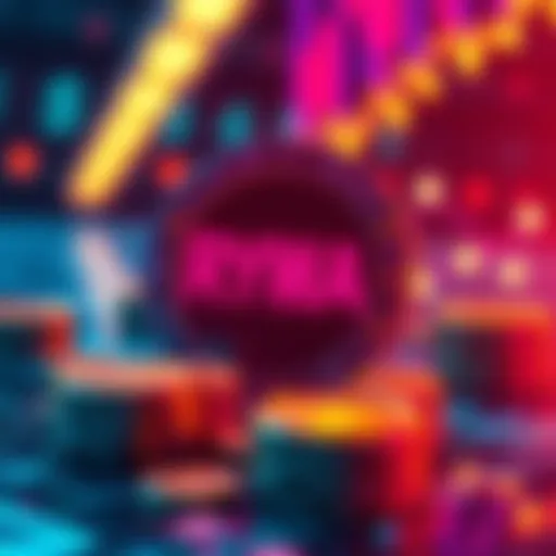 A visual representation of RWA tokenization with digital currency symbols and the Algorand logo, illustrating the future of payments in finance.