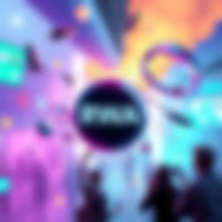 A colorful graphic showcasing the RWA.xyz logo and the announcement of new RWA values with visual elements symbolizing user engagement and opportunities.