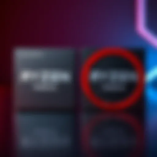 Close-up view of Ryzen 9 7945HX and 7940HX processors showcasing their design and features