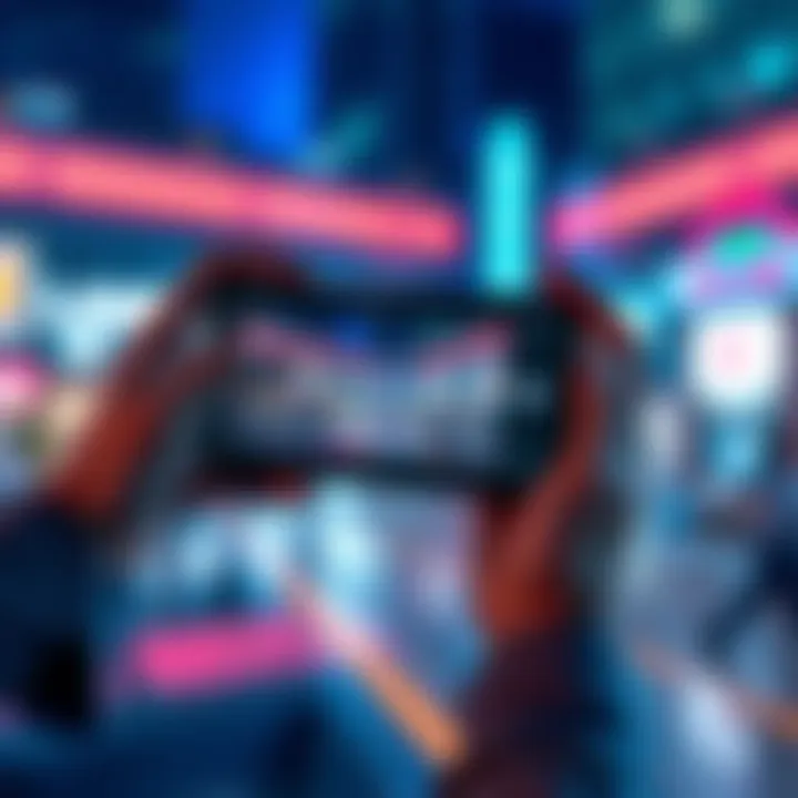 Person using the Samsung S26 Ultra smartphone, showcasing AI editor removing clutter from a photo