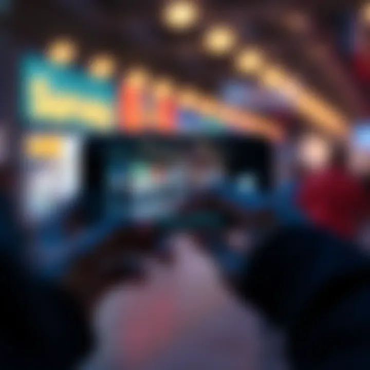 A person taking a screenshot on their phone after completing an online survey, ensuring they have proof for rewards.