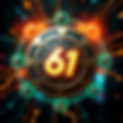 Logo of Sector 61 memecoin with a background representing support for WWOX Syndrome research