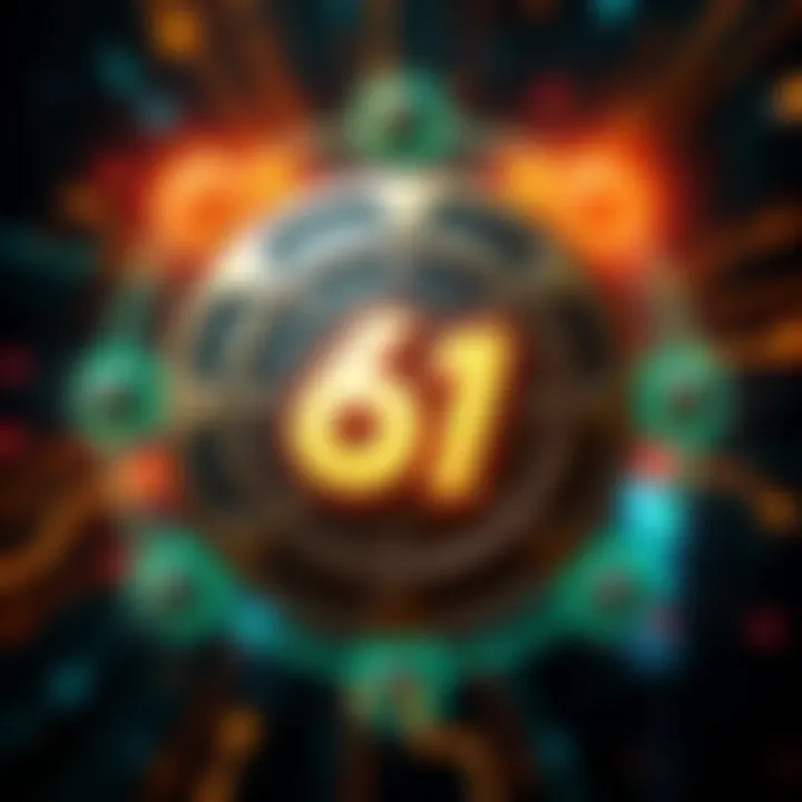 Logo of Sector 61 memecoin with a background representing support for WWOX Syndrome research