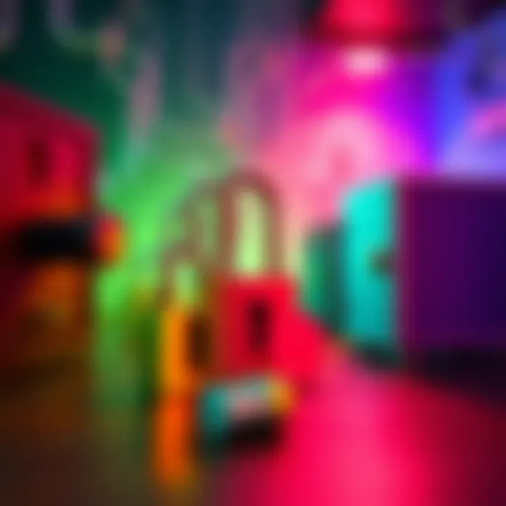 Secure Cold Storage for Crypto A digital representation of encrypted cold storage methods for cryptocurrency seed phrases, featuring locks and safe boxes.