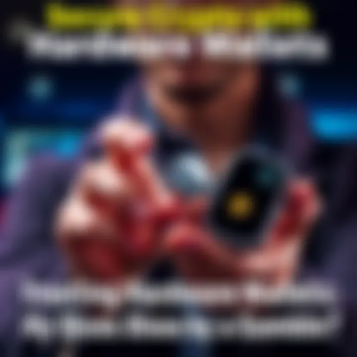 A person holding a hardware wallet and dice, contemplating secure Bitcoin storage.