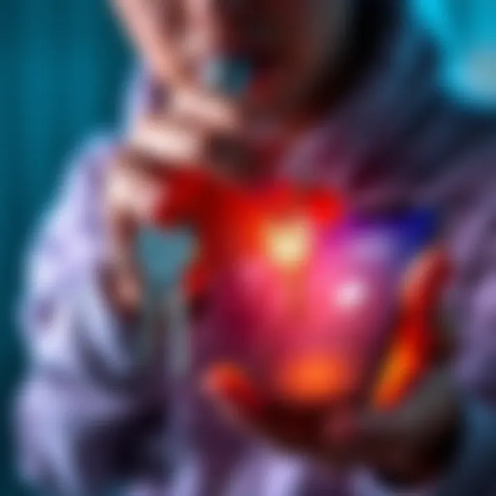 Security keys for account access A person holding a security key and a smartphone, symbolizing secure account login methods