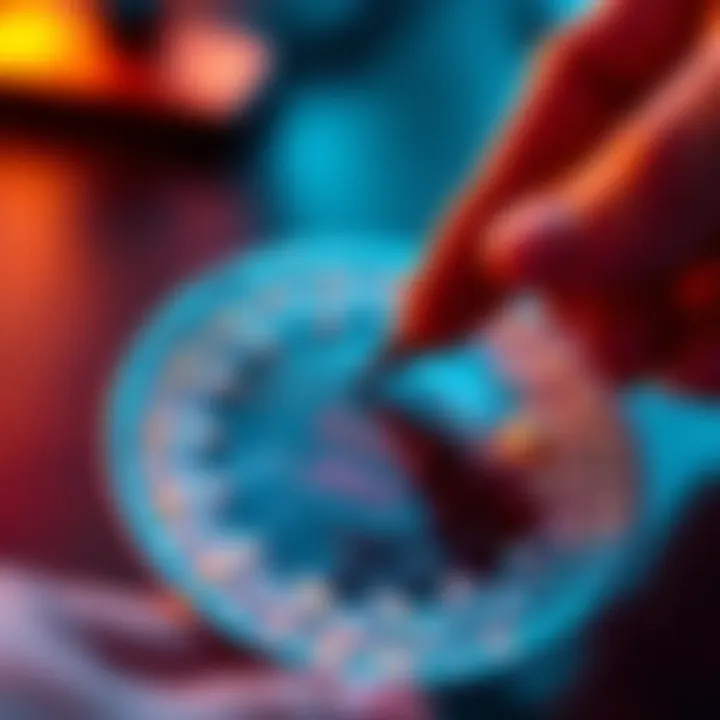 A seed plate with patterns of holes signing a secure transaction, showcasing the concept of Frozen Security.