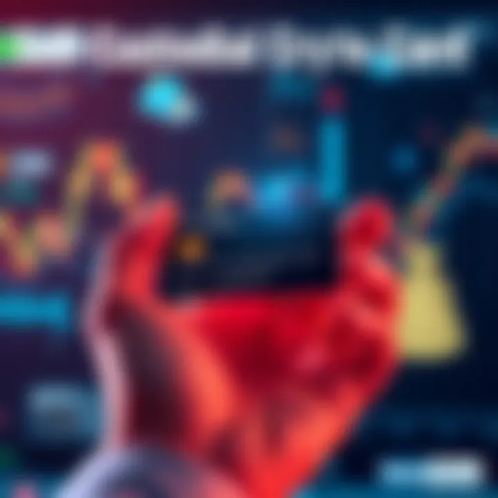 Self-Custodial Crypto Card A person holding a self-custodial crypto card with digital wallet graphics in the background