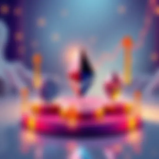 Illustration showing SharpLink logo and Ethereum symbols with arrows indicating growth and strategy for 2026