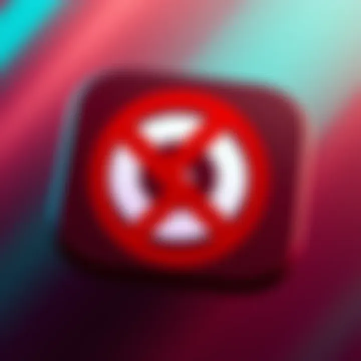 The Signal messaging app logo with a red cross over a donation symbol, representing the ban on private donations.