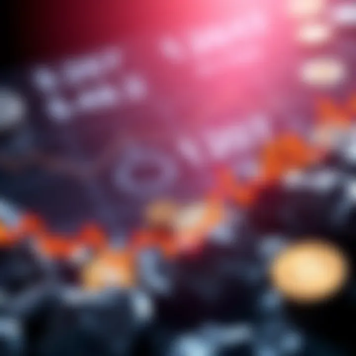 A graph showing the rise in silver prices alongside various altcoin values, indicating market trends.