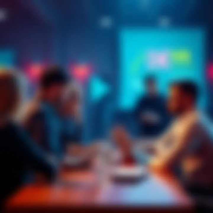 A group of developers collaborating and sharing ideas about Solana SPL and memecoins.