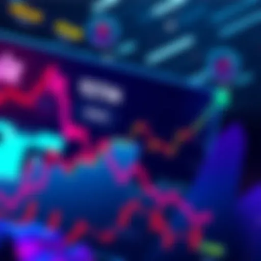 A visual representation of Solana leading the DEX market with rising volume charts and Robinhood Crypto gaining traction in the background.