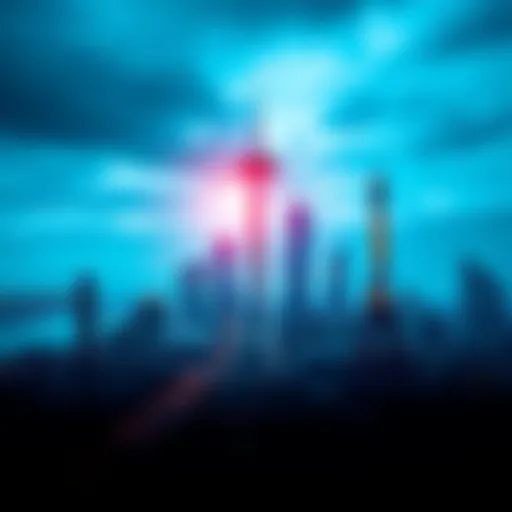 Artistic representation of the Solana logo showcasing London, Seattle, Dubai, New York, and Paris.