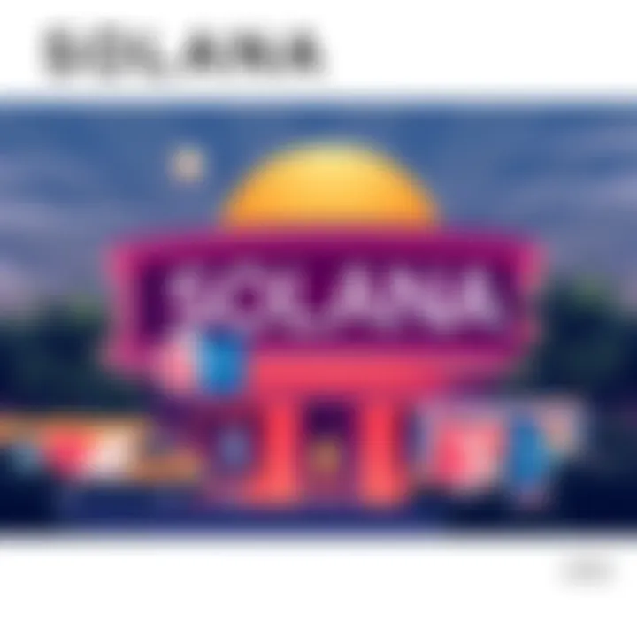 Solana Podcast Cover Cover illustration for SolanaFloor Podcast featuring highlights of Solana's 2025 achievements and upcoming trends for 2026.