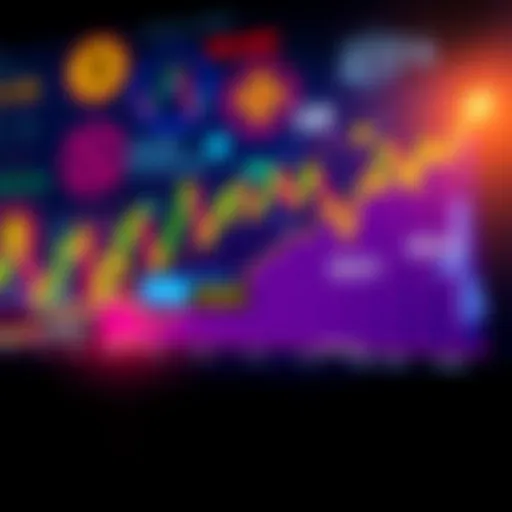 A line graph showing Solana's price drop from 141 to 80, with labels for 2021 and 2026, against a backdrop of crypto market symbols