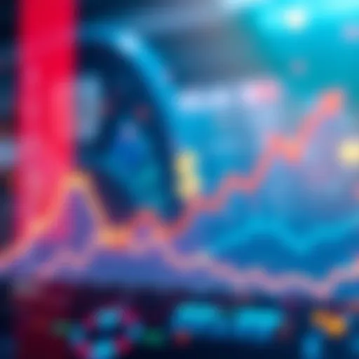 Graph showing $10 billion in tokenized stock trades on Solana with upward trend line