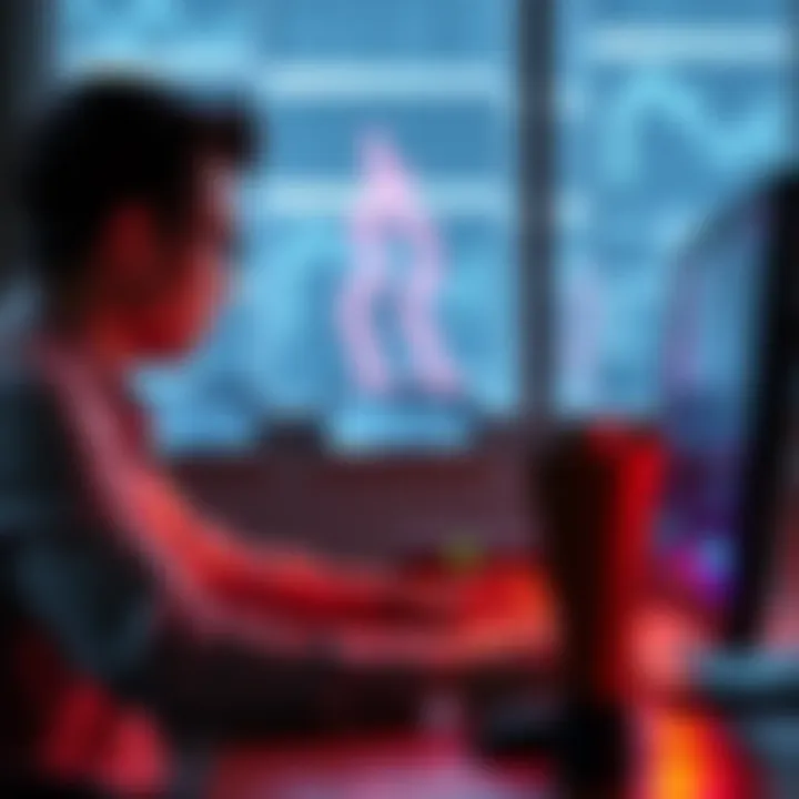 Individual at a computer looking frustrated while attempting to transfer funds from an old Solana wallet to a new one