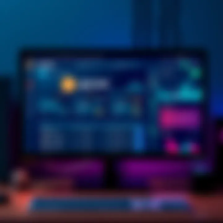 A computer screen displaying a Bitcoin mining pool interface with tools and features for solo miners.