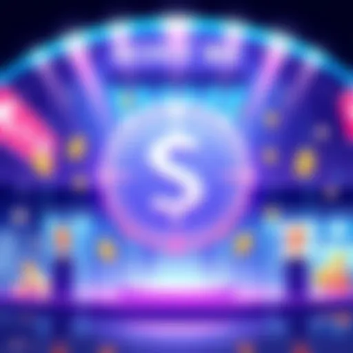 An illustration of Sony Bank's Connectia Trust logo with dollar signs and gaming icons, symbolizing the new dollar stablecoin initiative for gaming and anime.