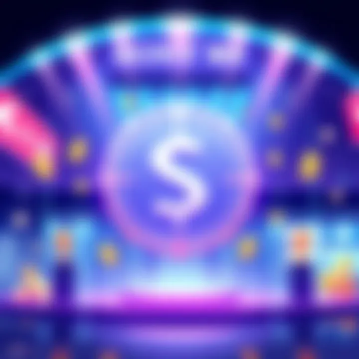 An illustration of Sony Bank's Connectia Trust logo with dollar signs and gaming icons, symbolizing the new dollar stablecoin initiative for gaming and anime.