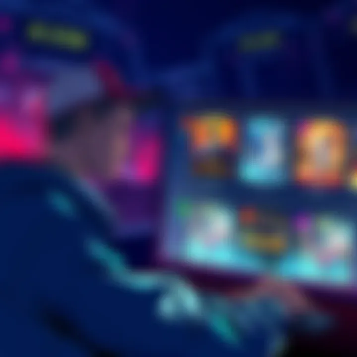 Illustration showing a disappointed buyer looking at a screen with missing cards and essences from Sorare's MLB duo rares purchases.