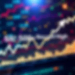 A graph showing the S&P 500 reaching a new all-time high, with arrows pointing upwards and financial symbols in the background.