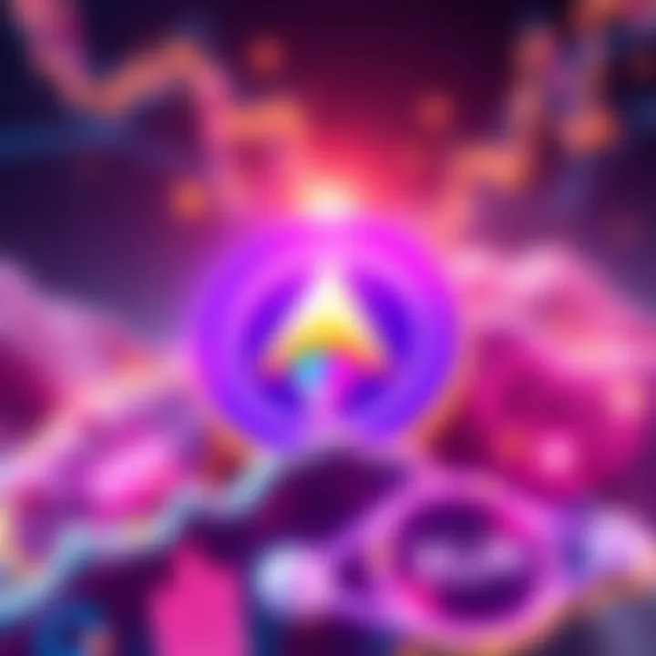 A visual representation of Stellar (XLM) logo with symbols of partnerships and real-world applications, suggesting its growth in the cryptocurrency space.