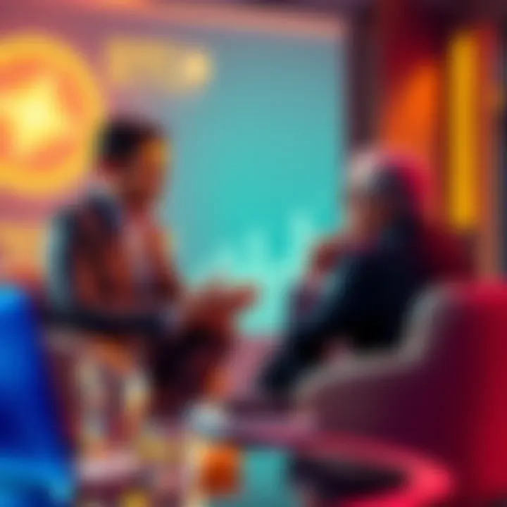 Stellar CEO discussing the deal with DTCC in a conference setting