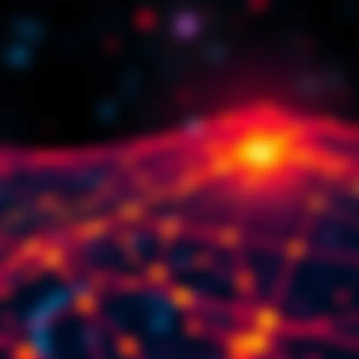 A graphic showing Stellar constellations and data points connected in a clear layout