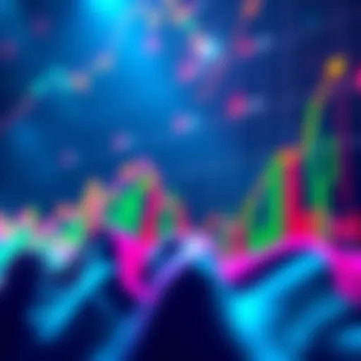 Graph showing a dramatic 303% increase in Stellar's trading volume after the Zipper launch, with vibrant market activity colors.