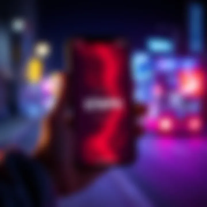 A smartphone displaying the STEPN app with a loading screen, illustrating connectivity problems at 1 PM CST on Wednesday.