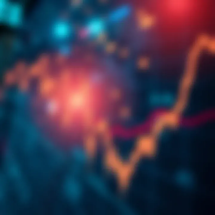 A graph showing a downward trend in stock prices, indicating recent market fluctuations.