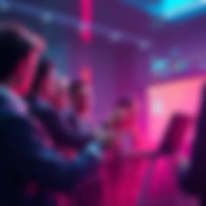 A group of people discussing strategies to enhance the market value of SCRT cryptocurrency