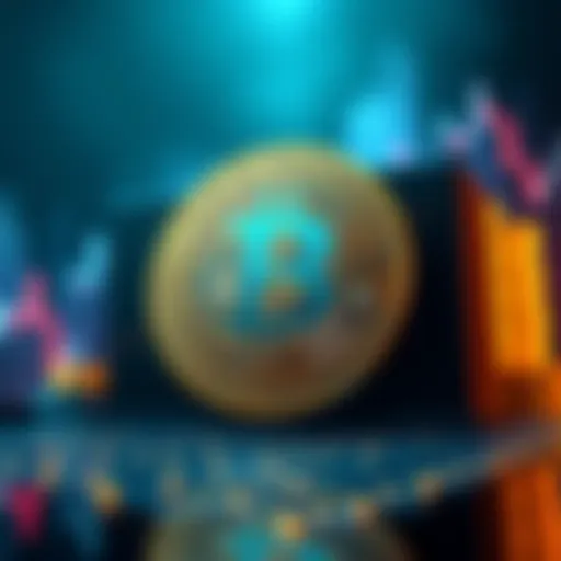 A graphic showing a large Bitcoin symbol with a rising chart, indicating Strategy's purchase of 17,994 BTC for $1.28 billion