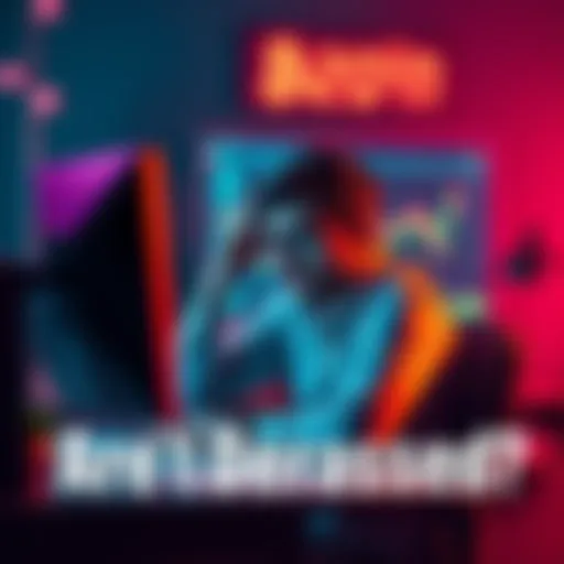 Individual sitting at a desk, looking worried while checking Bitcoin prices on a computer screen, reflecting on their investment struggles.