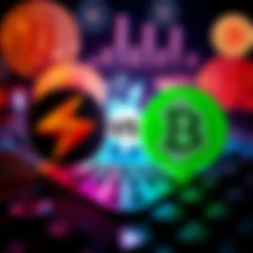 A comparison between Strike and Cash App logos with Bitcoin symbols in the background