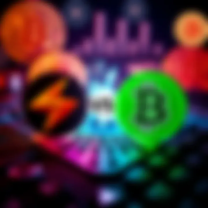 A comparison between Strike and Cash App logos with Bitcoin symbols in the background