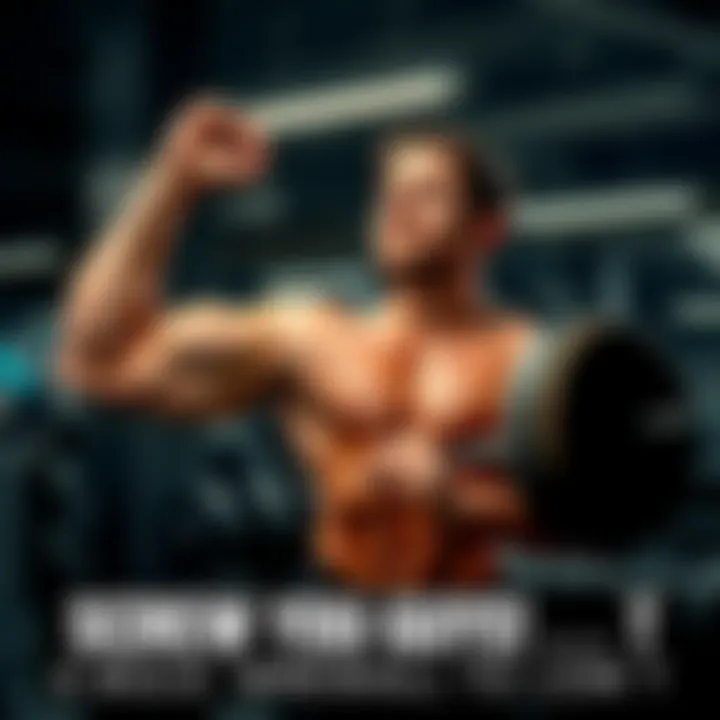 A man confidently lifting weights in a gym, symbolizing strength and vitality after boosting testosterone levels.