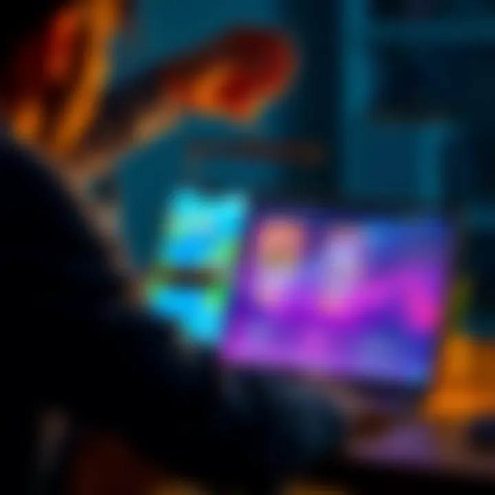 A person weighing the pros and cons of subscribing mid-month or at the start of the month over a laptop with challenge quest rewards displayed on the screen