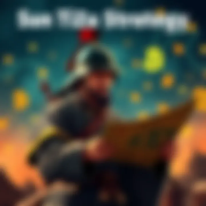 Sun Tzu Strategy in Bitcoin Bear Market A soldier studying a map, symbolizing strategic planning for Bitcoin bear markets, with Bitcoin symbols in the background.