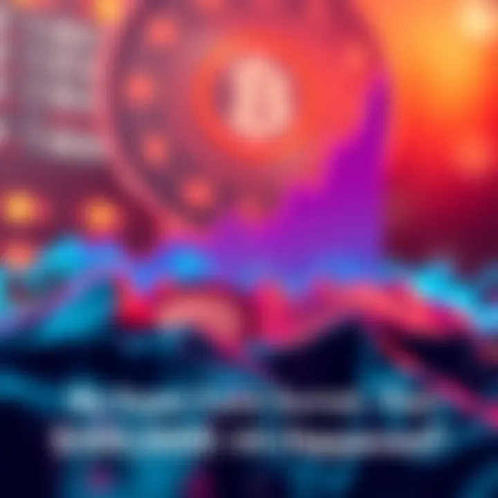 A graph showing the upward trend of a super fund balance exceeding $300,000