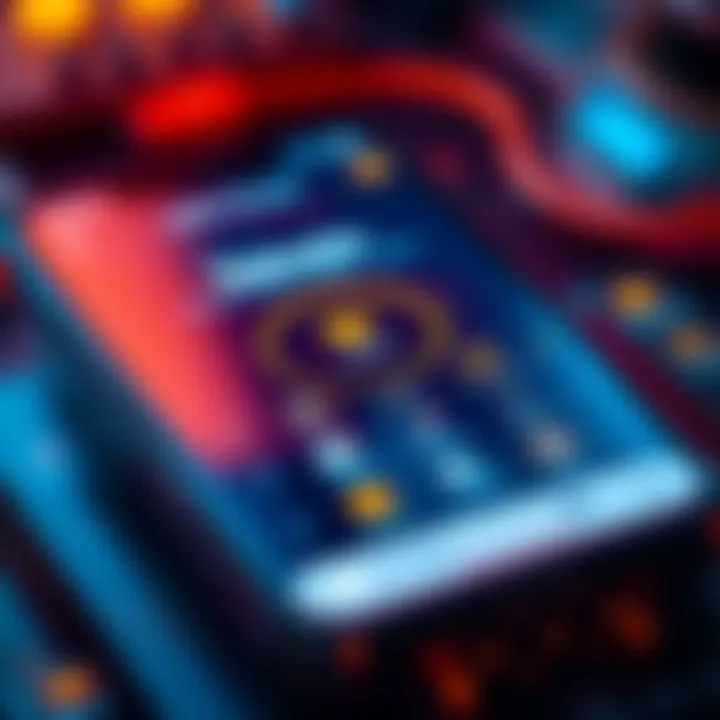 A close-up view of the Telcoin Wallet app showing its user-friendly design for managing digital cash and cryptocurrencies.