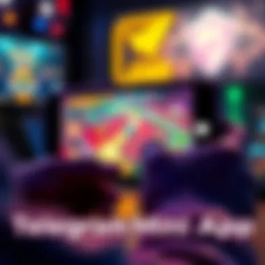 A player interacts with the new Telegram Mini App, blending gaming and finance. The screen shows a vibrant shard-catching game along with wallet features.