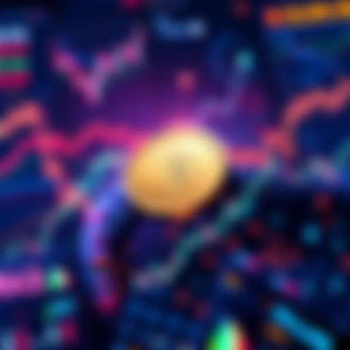 A visual representation of Tether's $1 billion USDT print affecting Bitcoin market dynamics, showing upward trends in Bitcoin prices and graphs.