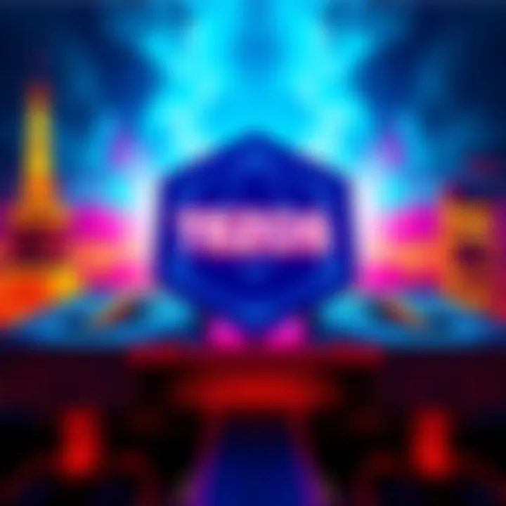 Graphic showing Tezos logo with new features like reduced block time and enhanced security highlighted