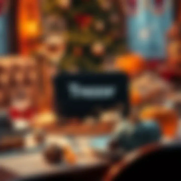 Thanksgiving Celebration with Trezor A festive Thanksgiving table with a Trezor wallet showcasing cryptocurrency security and holiday decor.