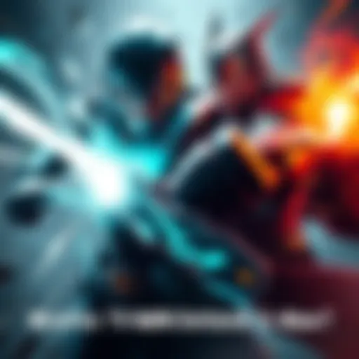 Titan TV Man in a fierce fight against G-Man, showing intense expressions and dynamic movement.